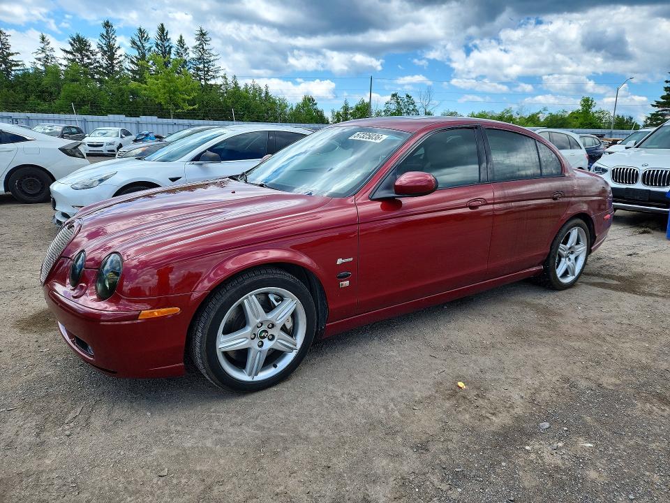 2003 Jaguar S type VIN SAJGA03VX31M65050 COPART salvage auction — BURN, On - Permit Irrepairable, sold $600 on 2026-07-16 (photo 1)