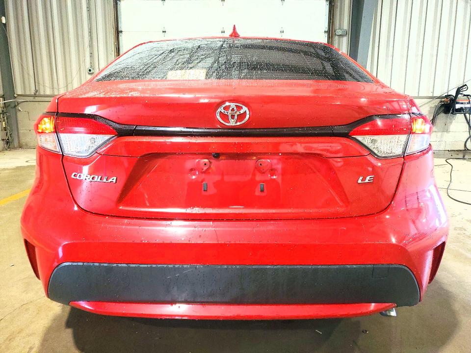 2020 Toyota VIN JTDEPRAE0LJ045678 COPART salvage auction — FRONT END, PA - CERTIFICATE OF SALVAGE, sold $600 on 2026-07-29 (photo 6)