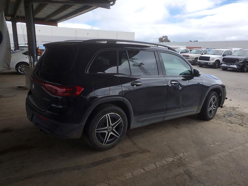 2024 Mercedes-benz Eqb VIN W1N9M0KBXRN095878 COPART salvage auction — FRONT END, Ca - Dis/Dlr/Exp Only Clean Title (P), sold $14,600 on 2026-07-16 (photo 3)