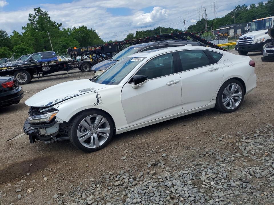 2023 Acura Tlx VIN 19UUB5F42PA002499 COPART salvage auction — FRONT END, Ct - Cert Of Title-Salvage, sold $4,050 on 2026-07-09 (photo 1)