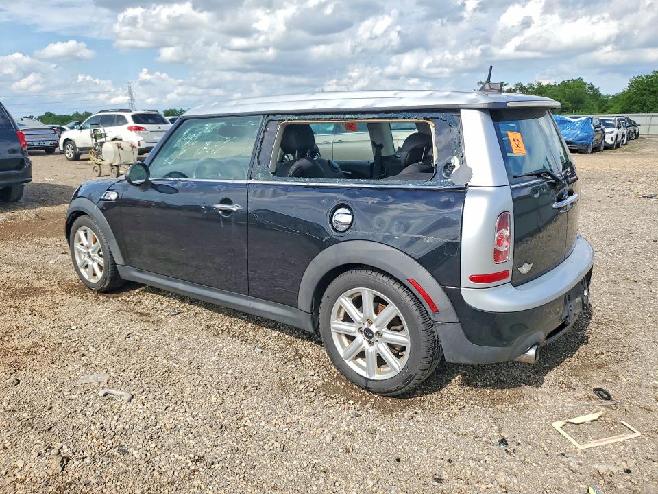 2011 Mini Cooper VIN WMWZG3C50BTY36563 COPART salvage auction — HAIL, Il - Salvage Certificate, sold $225 on 2026-07-17 (photo 2)