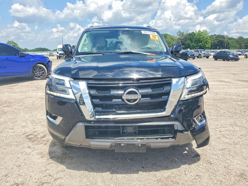 2021 Nissan Armada VIN JN8AY2BC1M9146977 COPART salvage auction — FRONT END, Al - Cert Of Title-Salvage Title, sold $11,700 on 2026-07-16 (photo 5)