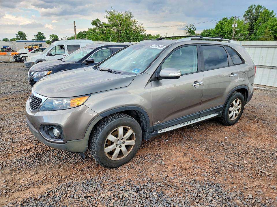 2013 Kia VIN 5XYKTCA61DG347261 COPART salvage auction — MECHANICAL, Nj - Certificate Of Title, sold $825 on 2026-07-31 (photo 1)