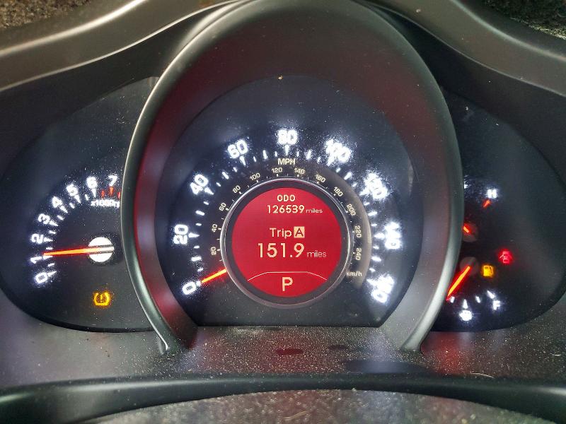 2013 Kia VIN KNDPC3A67D7503984 COPART salvage auction — FRONT END, FL - CERTIFICATE OF TITLE (P), sold $1,600 on 2026-07-30 (photo 9)