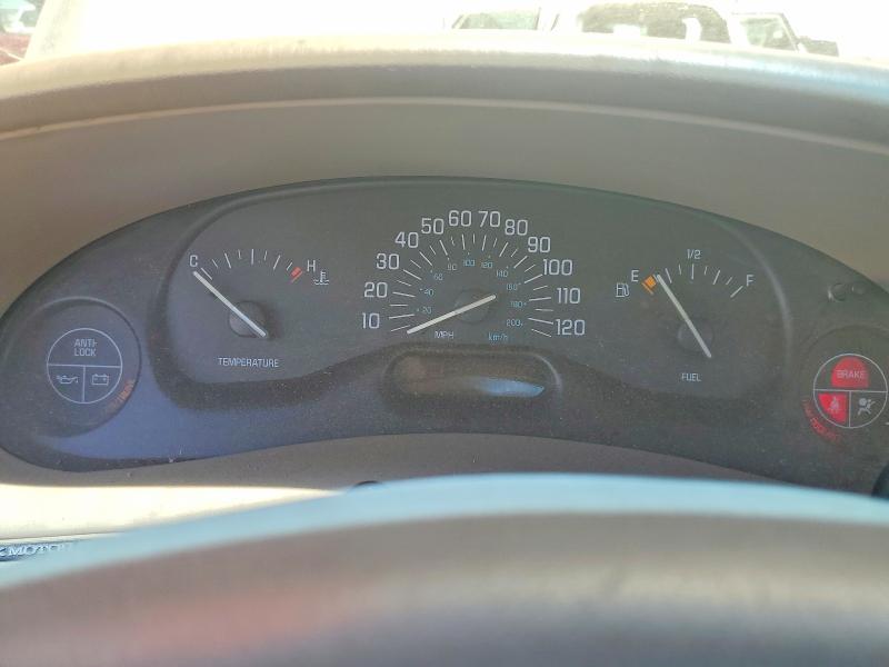 1999 Buick Century VIN 2G4WY52M9X1540621 COPART salvage auction — FRONT END, Ca - Salvage Certificate, sold $200 on 2026-07-02 (photo 9)