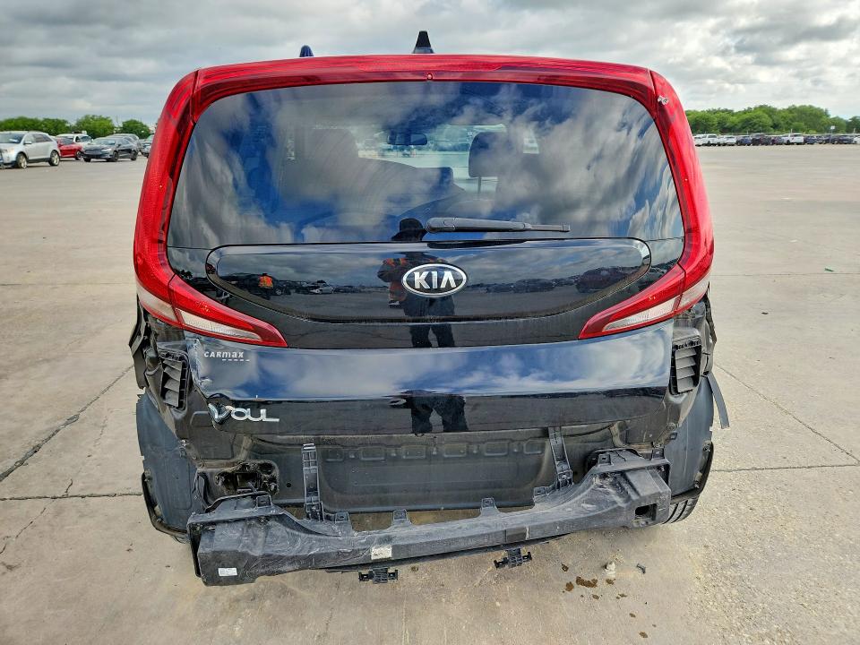 2020 Kia Soul VIN KNDJ23AU6L7719234 COPART salvage auction — REAR END, Tx - Salvage Vehicle Title, sold $2,200 on 2026-07-23 (photo 6)