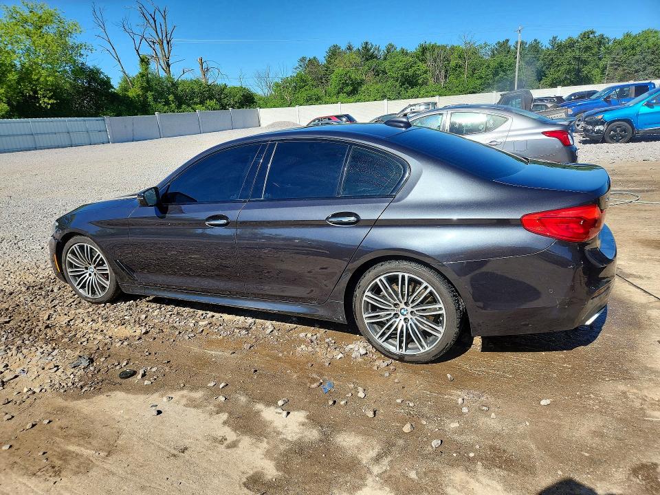 2017 BMW 5er VIN WBAJE7C35HWA03408 COPART salvage auction — FRONT END, Wi - Certificate Of Title, sold $8,000 on 2026-08-03 (photo 2)