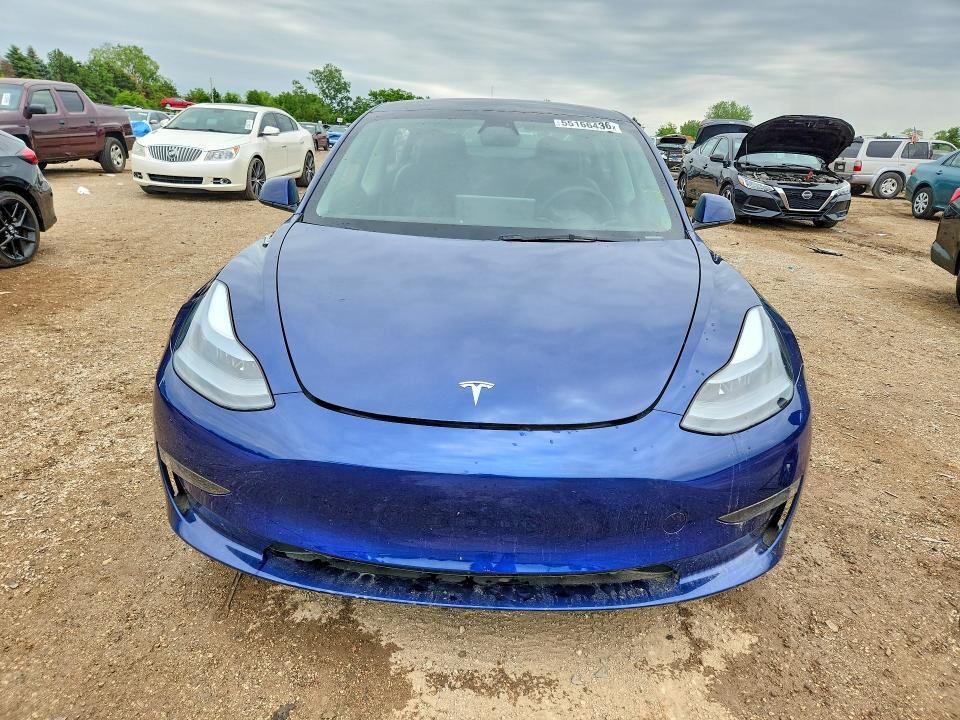2023 Tesla Model 3 VIN 5YJ3E1EA7PF680318 COPART salvage auction — REAR END, Il - Salvage Certificate, sold $8,700 on 2026-07-07 (photo 5)