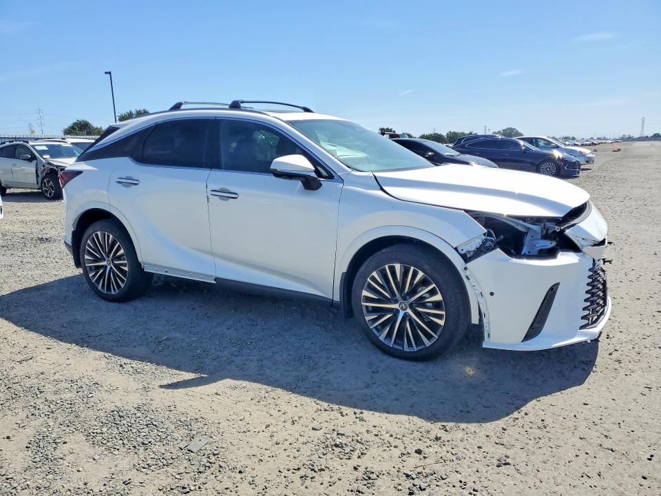2024 Lexus Rx 350h VIN 2T2BBMCA9RC032734 COPART salvage auction — FRONT END, Ca - Salvage Certificate, sold $22,100 on 2026-07-07 (photo 4)