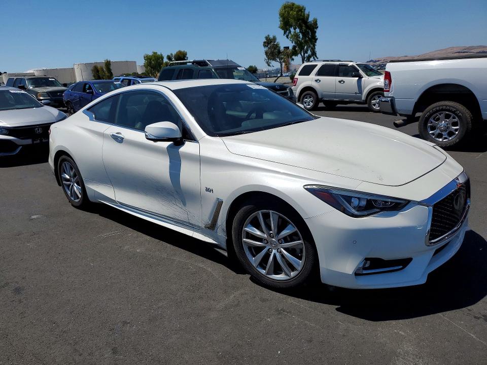 2018 Infiniti Q60 VIN JN1EV7EK1JM340670 COPART salvage auction — VANDALISM, CA - SALVAGE CERTIFICATE, sold $6,900 on 2026-07-13 (photo 4)