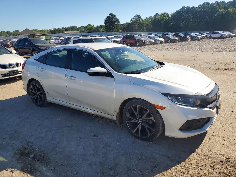 2020 Honda Civic VIN 2HGFC2F86LH548757 COPART salvage auction — SIDE, ID - SALVAGE CERTIFICATE OF TITLE, sold $7,000 on 2026-08-21 (photo 4)