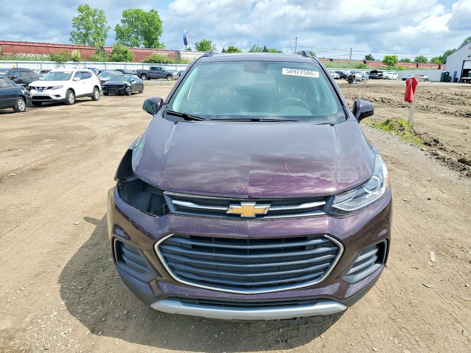2021 Chevrolet Trax VIN KL7CJPSBXMB347635 COPART salvage auction — FRONT END, OH - CERT OF TITLE-SALVAGE, sold $825 on 2026-07-23 (photo 5)