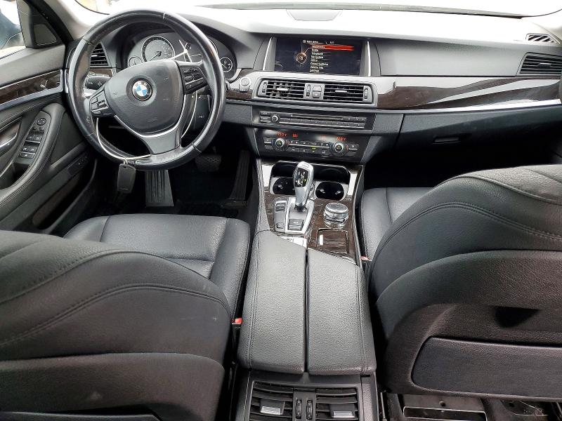 2015 BMW 5er VIN WBA5A5C5XFD521457 COPART salvage auction — FRONT END, Ca - Salvage Certificate, sold $2,550 on 2026-07-02 (photo 8)