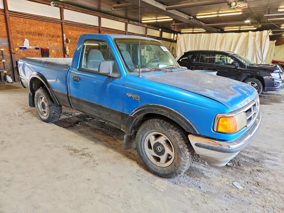 1993 Ford Ranger VIN 1FTCR11XXPUA64019 COPART salvage auction — MINOR DENT/SCRATCHES, Wv - Non Public Clean Title, sold $175 on 2026-07-09 (photo 4)