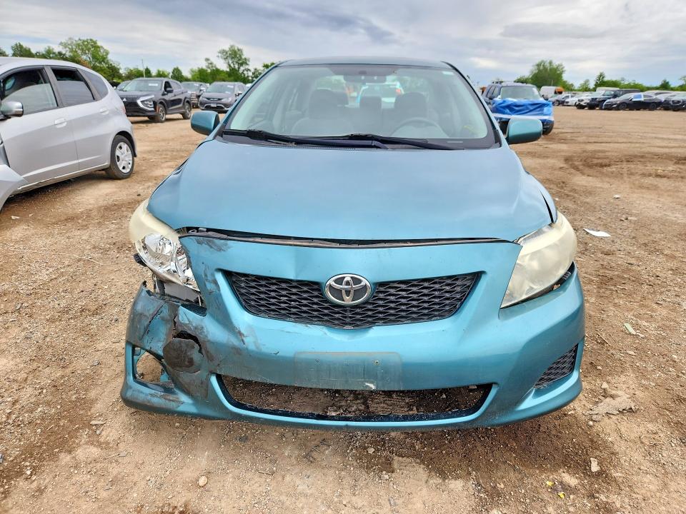 2010 Toyota Corolla VIN JTDBU4EE5A9096312 COPART salvage auction — FRONT END, Il - Salvage Certificate, sold $1,300 on 2026-07-07 (photo 5)