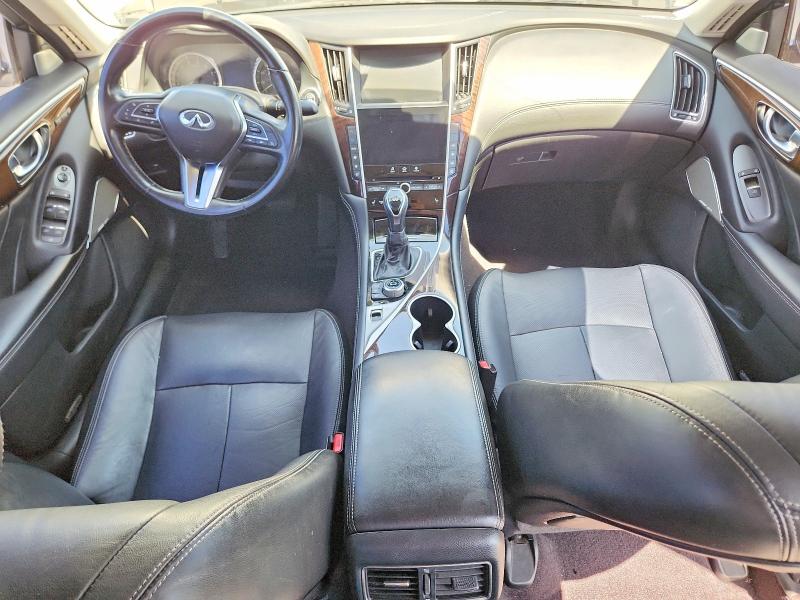 2018 Infiniti Q50 VIN JN1EV7AP2JM362758 COPART salvage auction — VANDALISM, Ca - Salvage Certificate, sold $4,350 on 2026-07-15 (photo 8)