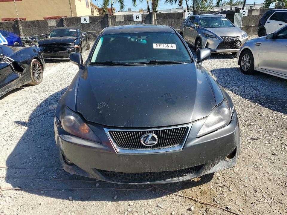 2008 Lexus Is 250 VIN JTHBK262385068958 COPART salvage auction — FRONT END, Fl - Certificate Of Title, sold $975 on 2026-07-02 (photo 5)