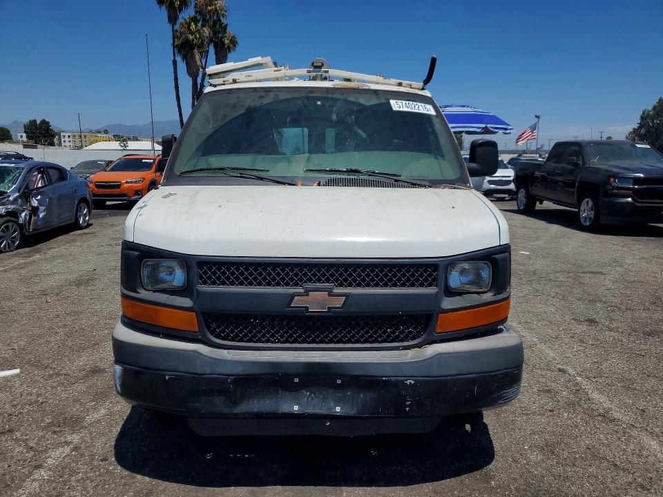 2012 Chevrolet Express 2500 VIN 1GCWGFCBXC1124166 COPART salvage auction — FRONT END, Ca - Dis/Dlr/Exp Only Clean Title, sold $200 on 2026-07-08 (photo 5)