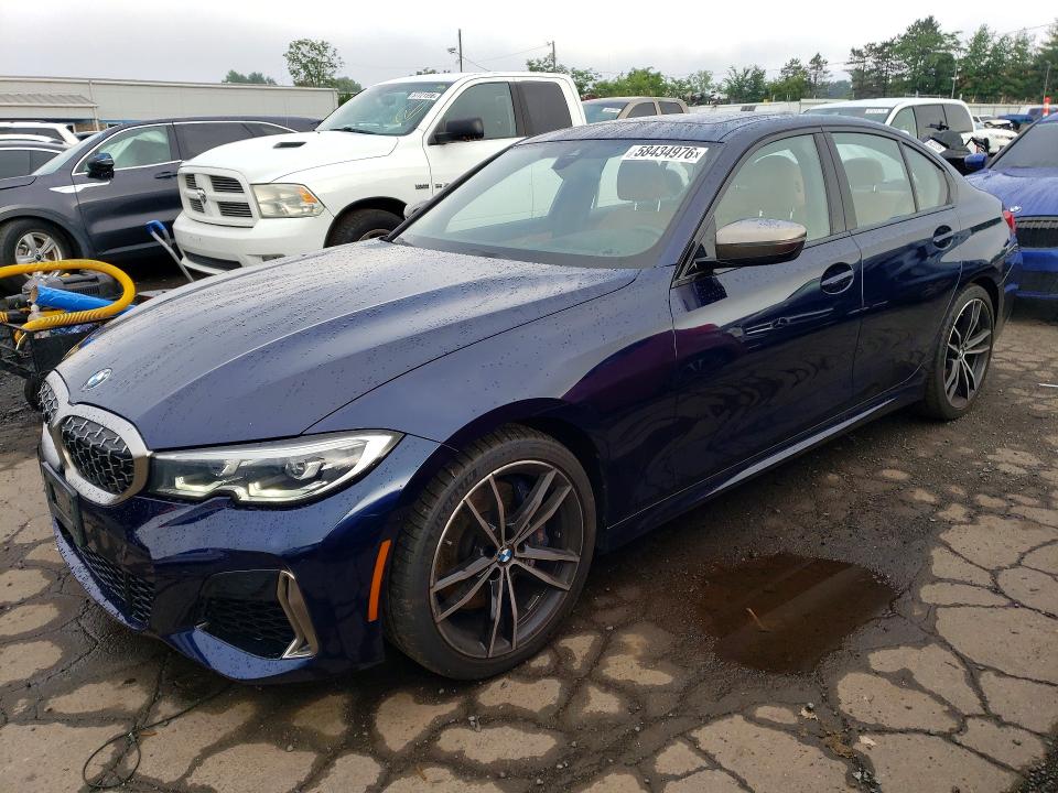2020 BMW M340i VIN WBA5U9C03LFH42288 COPART salvage auction — MINOR DENT/SCRATCHES, Ct - Cert Of Title-Rebuilt Salvage, sold $23,500 on 2026-07-31 (photo 1)
