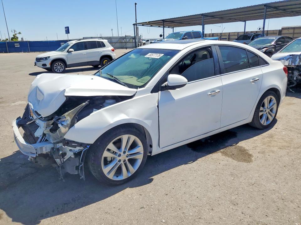 2014 Chevrolet VIN 1G1PG5SB4E7148259 COPART salvage auction — FRONT END, Nm - Certificate Of Title (P), sold $100 on 2026-07-10 (photo 1)