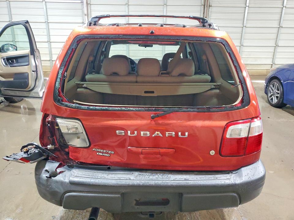 2002 Subaru Forester VIN JF1SF63592G754371 COPART salvage auction — REAR END, Tn - Salvage Certificate, sold $425 on 2026-07-28 (photo 6)