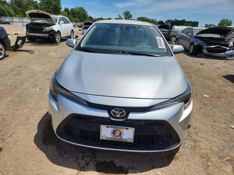 2021 Toyota Corolla VIN JTDEPMAE1MJ153909 COPART salvage auction — REAR END, Il - Salvage Certificate, sold $250 on 2026-07-21 (photo 5)