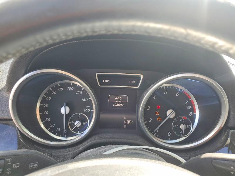 2016 Mercedes-benz Gl-klasse VIN 4JGDF6EE1GA625384 COPART salvage auction — WATER/FLOOD, FL - CERT OF TITLE-SLVG REBLD FLOOD, sold $2,450 on 2026-07-02 (photo 9)