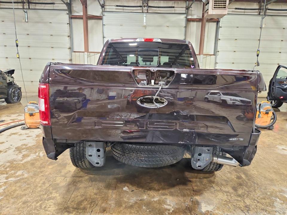 2018 Ford F-150 lightning VIN 1FTEW1EP0JFD59573 COPART salvage auction — REAR END, Pa - Certificate Of Salvage, sold $10,150 on 2026-07-28 (photo 6)