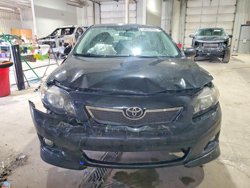 2009 Toyota Corolla VIN 2T1BU40E39C106946 COPART salvage auction — FRONT END, Pa - Certificate Of Salvage, sold $1,250 on 2026-07-02 (photo 5)