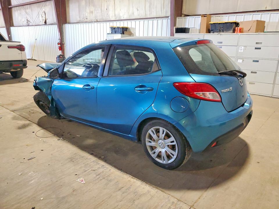 2012 Mazda 2 VIN JM1DE1KZ3C0135465 COPART salvage auction — FRONT END, Il - Salvage Certificate, sold $350 on 2026-07-22 (photo 2)
