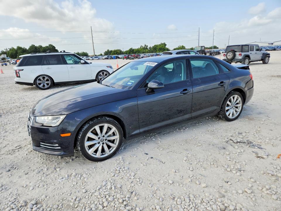 2017 Audi A4 VIN WAUANAF45HN025140 COPART salvage auction — REAR END, Tx - Salvage Vehicle Title, sold $4,200 on 2026-07-16 (photo 1)