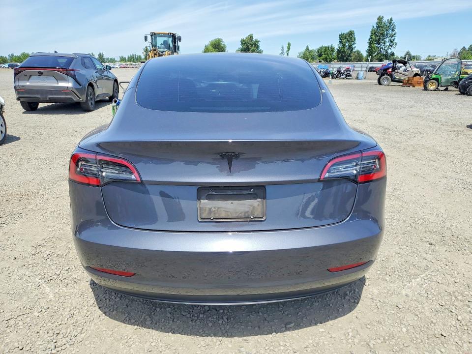 2023 Tesla Model 3 VIN 5YJ3E1EAXPF453253 COPART salvage auction — FRONT END, Or - Salvage Title Certificate, sold $200 on 2026-07-21 (photo 6)
