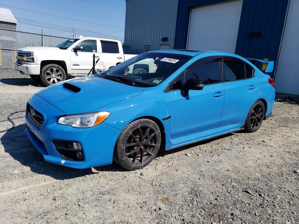 2016 Subaru Wrx VIN JF1VA2M6XG9831885 COPART salvage auction — MINOR DENT/SCRATCHES, Ns - Cert Of Registration, sold $6,600 on 2026-07-03 (photo 1)