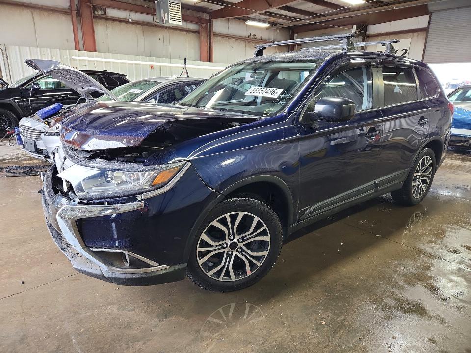 2016 Mitsubishi Outlander VIN JA4AZ3A38GZ015446 COPART salvage auction — FRONT END, Il - Salvage Certificate, sold $1,650 on 2026-07-09 (photo 1)