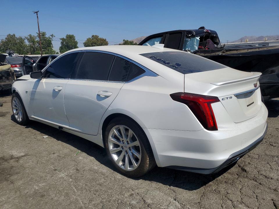 2021 Cadillac Ct5 VIN 1G6DM5RK7M0116005 COPART salvage auction — FRONT END, Ca - Cert Of Title Or Salvage Acq (P), sold $3,750 on 2026-07-09 (photo 2)