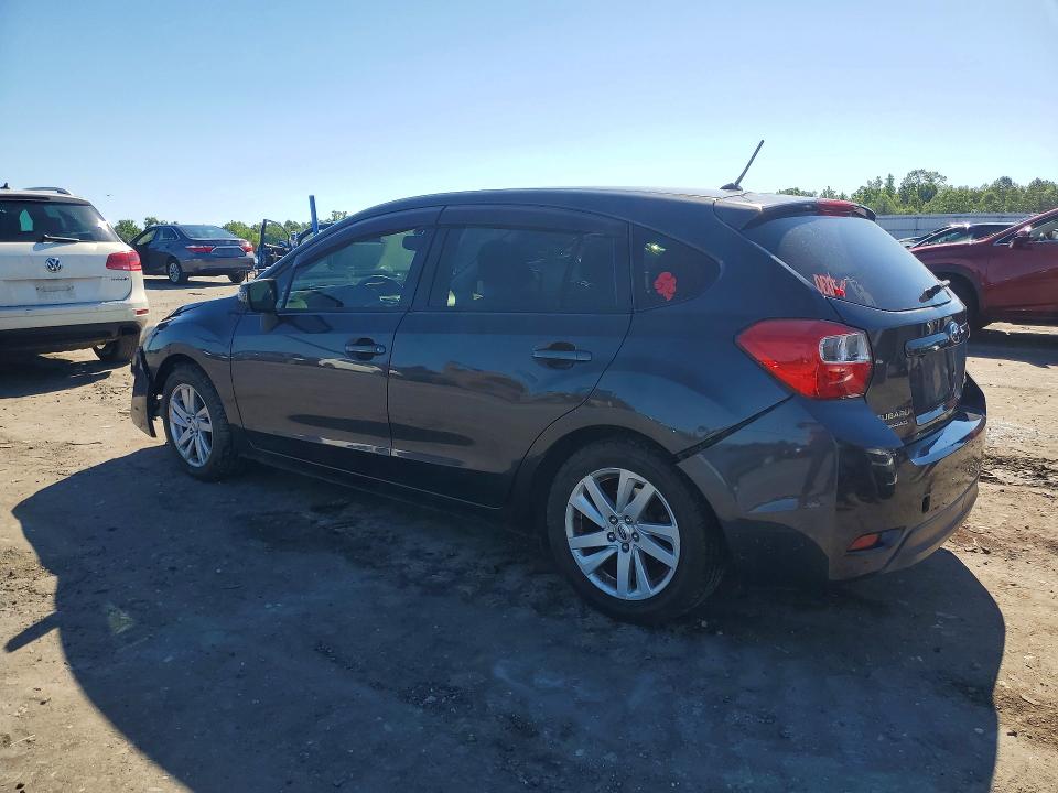 2015 Subaru Impreza VIN JF1GPAC67FH268964 COPART salvage auction — FRONT END, Va - Cert Of Title - Salvage, sold $450 on 2026-07-15 (photo 2)