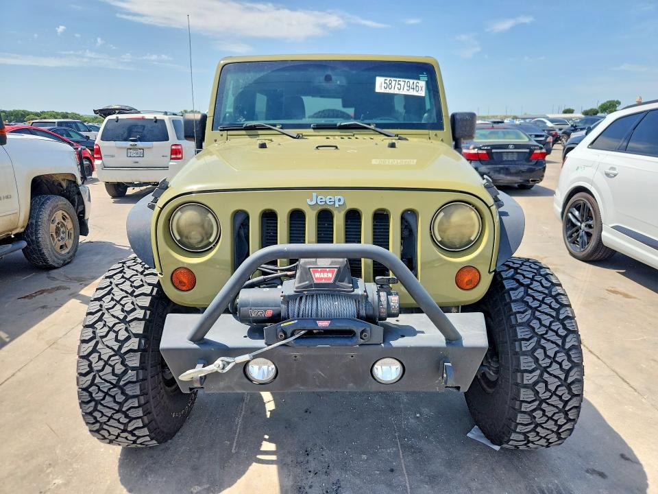 2013 Jeep VIN 1C4BJWDG4DL686497 COPART salvage auction — FRONT END, Tx - Salvage Vehicle Title, sold $6,600 on 2026-07-02 (photo 5)