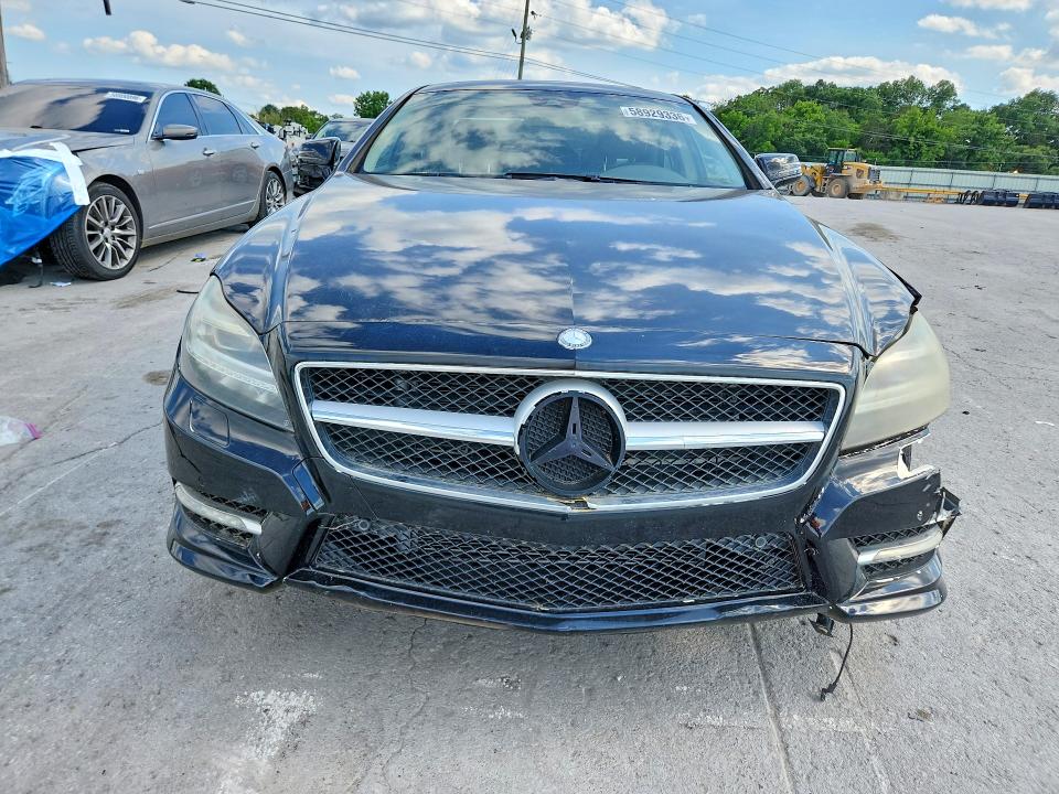 2012 Mercedes-benz VIN WDDLJ7DB4CA014521 COPART salvage auction — FRONT END, Tn - Salvage Certificate, sold $600 on 2026-08-10 (photo 5)