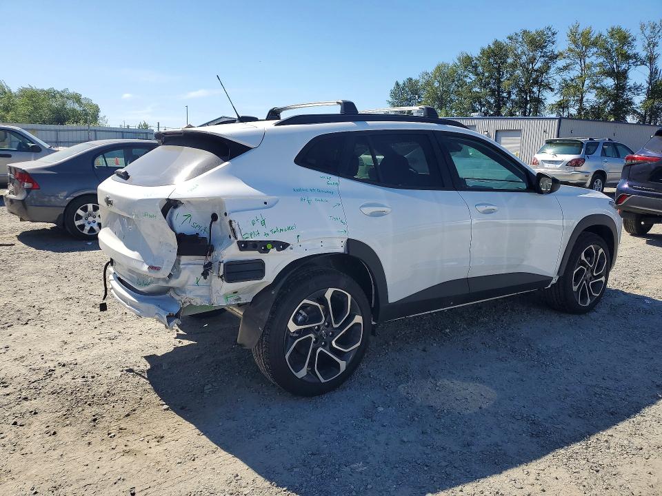 2026 Chevrolet VIN KL77LJEP6TC136182 COPART salvage auction — REAR END, WA - BILL OF SALE, sold $8,200 on 2026-07-27 (photo 3)