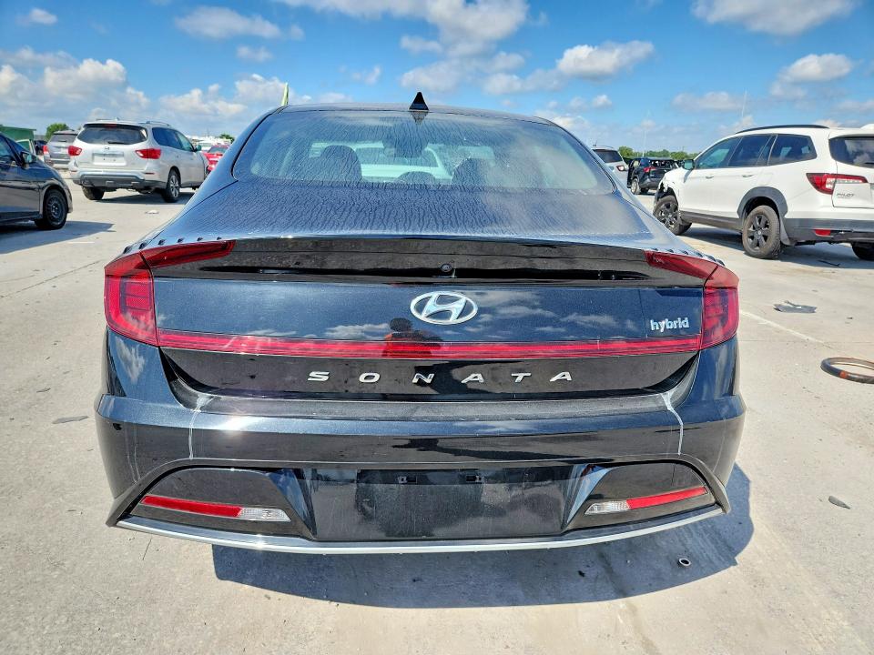 2022 Hyundai Sonata hybrid VIN KMHL34JJ0NA043253 COPART salvage auction — WATER/FLOOD, Md - Cert Of Salvage-Flood Damage, sold $7,100 on 2026-07-29 (photo 6)