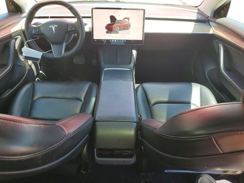 2022 Tesla Model 3 VIN 5YJ3E1EA4NF303829 COPART salvage auction — MECHANICAL, CA - CERTIFICATE OF TITLE, sold $7,500 on 2026-07-08 (photo 8)