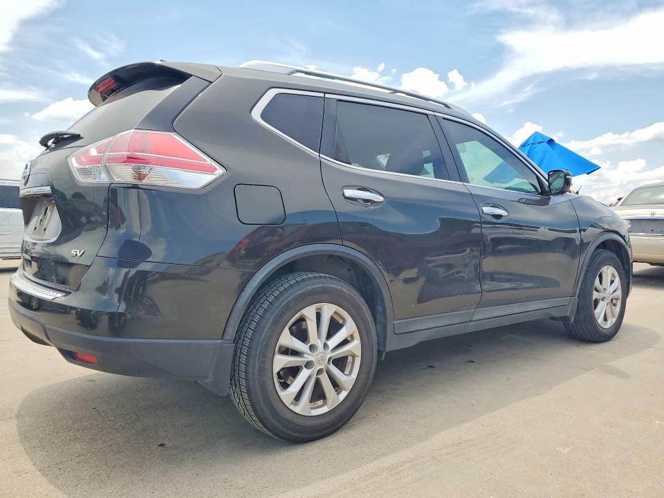 2015 Nissan VIN KNMAT2MT9FP518975 COPART salvage auction — SIDE, TX - SALVAGE VEHICLE TITLE, sold $2,100 on 2026-07-27 (photo 3)