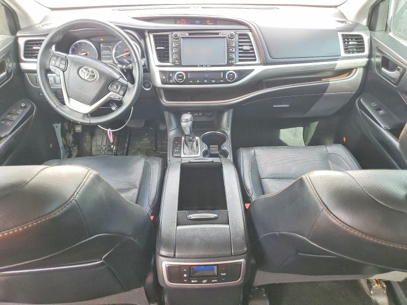 2019 Toyota Highlander VIN 5TDYZRFH3KS324764 COPART salvage auction — FRONT END, Fl - Cert Of Title Slvg Rebuildable (P), sold $11,200 on 2026-07-10 (photo 8)