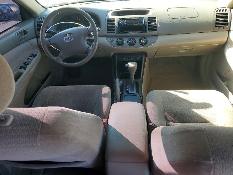 2003 Toyota Camry VIN JTDBE32K430201091 COPART salvage auction — FRONT END, Ca - Salvage Certificate, sold $700 on 2026-07-09 (photo 8)