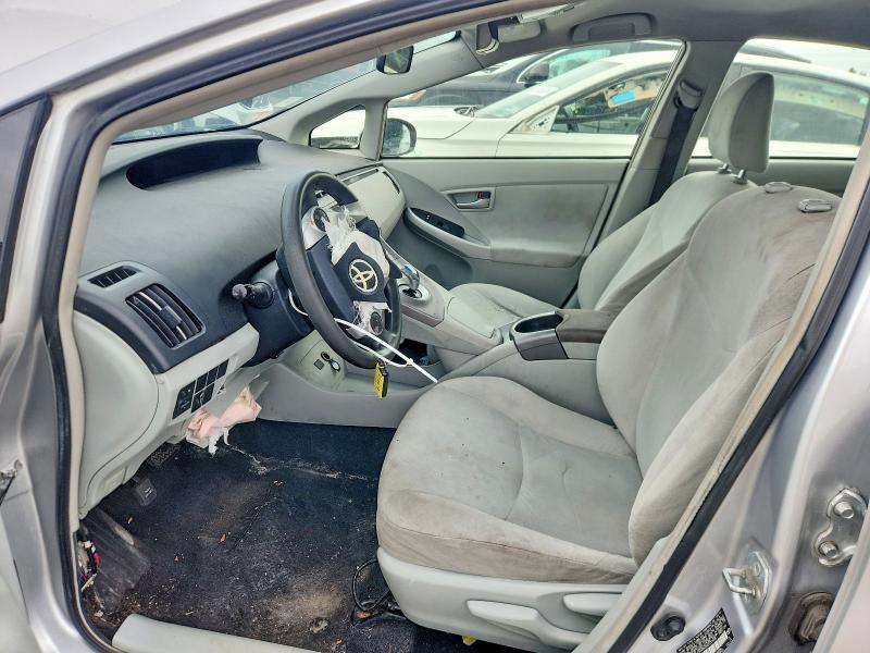 2012 Toyota Prius VIN JTDKN3DU0C5437898 COPART salvage auction — FRONT END, Il - Salvage Certificate, sold $725 on 2026-07-28 (photo 7)