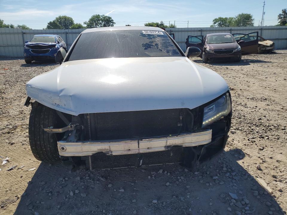 2014 Audi A7 VIN WAUWGAFC1EN017734 COPART salvage auction — FRONT END, Oh - Certificate Of Title, sold $1,350 on 2026-07-02 (photo 5)