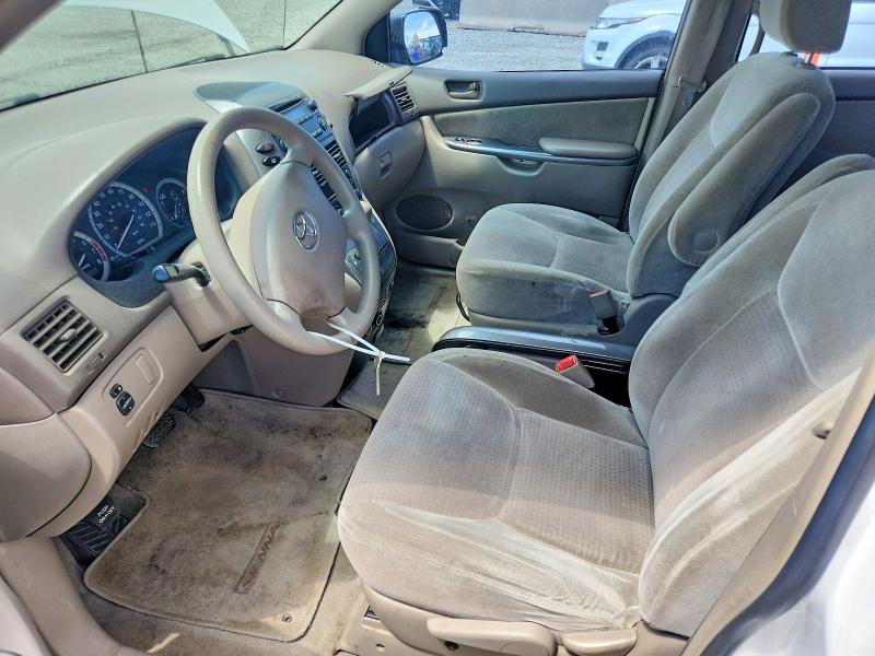2008 Toyota Sienna VIN 5TDZK23C58S124325 COPART salvage auction — FRONT END, CO - PUBLIC - SALVAGE TITLE, sold $625 on 2026-07-07 (photo 7)