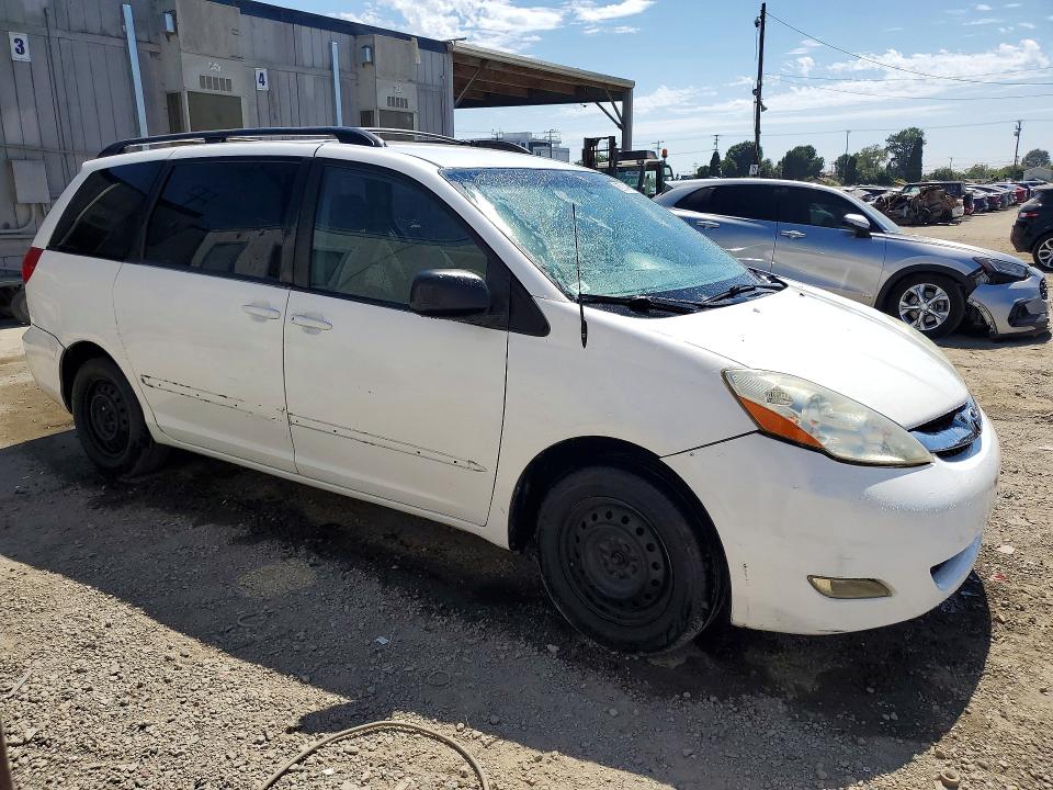 2009 Toyota Sienna VIN 5TDZK23C99S276190 COPART salvage auction — REAR END, Ca - Salvage Certificate, sold $750 on 2026-07-02 (photo 4)