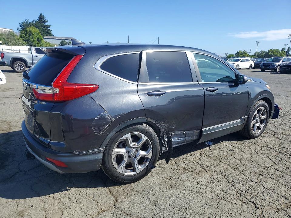2019 Honda Cr-v VIN 5J6RW1H51KA034449 COPART salvage auction — SIDE, Ca - Salvage Certificate, sold $8,200 on 2026-07-31 (photo 3)