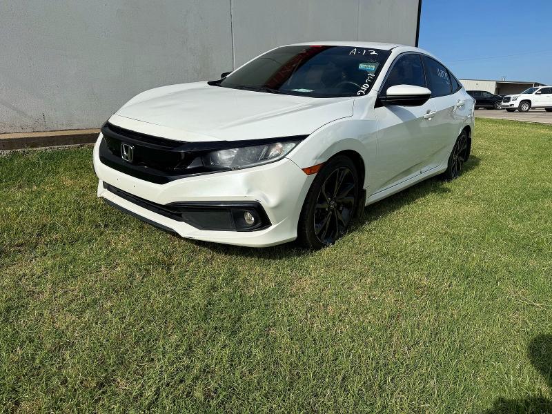 2019 Honda Civic VIN 19XFC2F82KE049933 COPART salvage auction — MINOR DENT/SCRATCHES, Ms - Certificate Of Title (P), sold $4,400 on 2026-07-09 (photo 2)